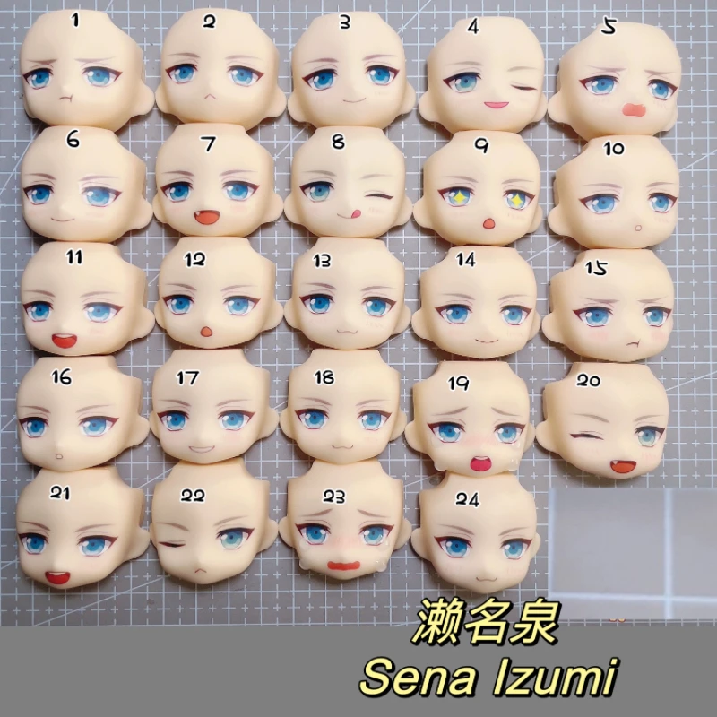 

Sena Izumi Ob11 Face Ensemble Stars GSC Clay Man Face Water Sticker handmade Doll Accessories