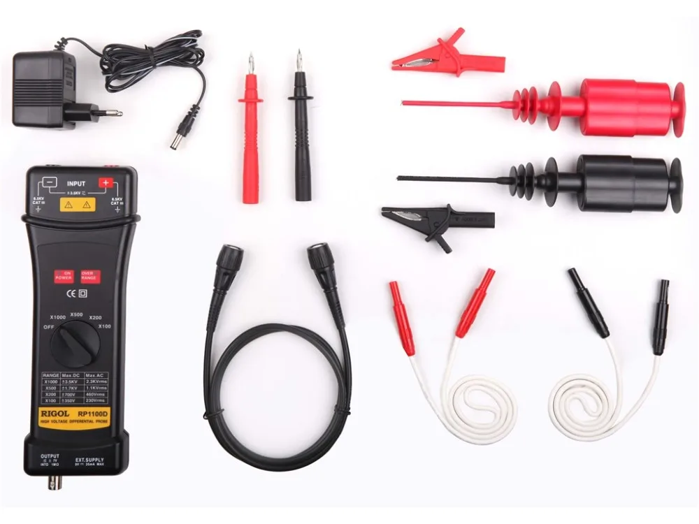 

Rigol RP1100D DC-100 Mhz, 7000 Vpp High Voltage Differential Probe