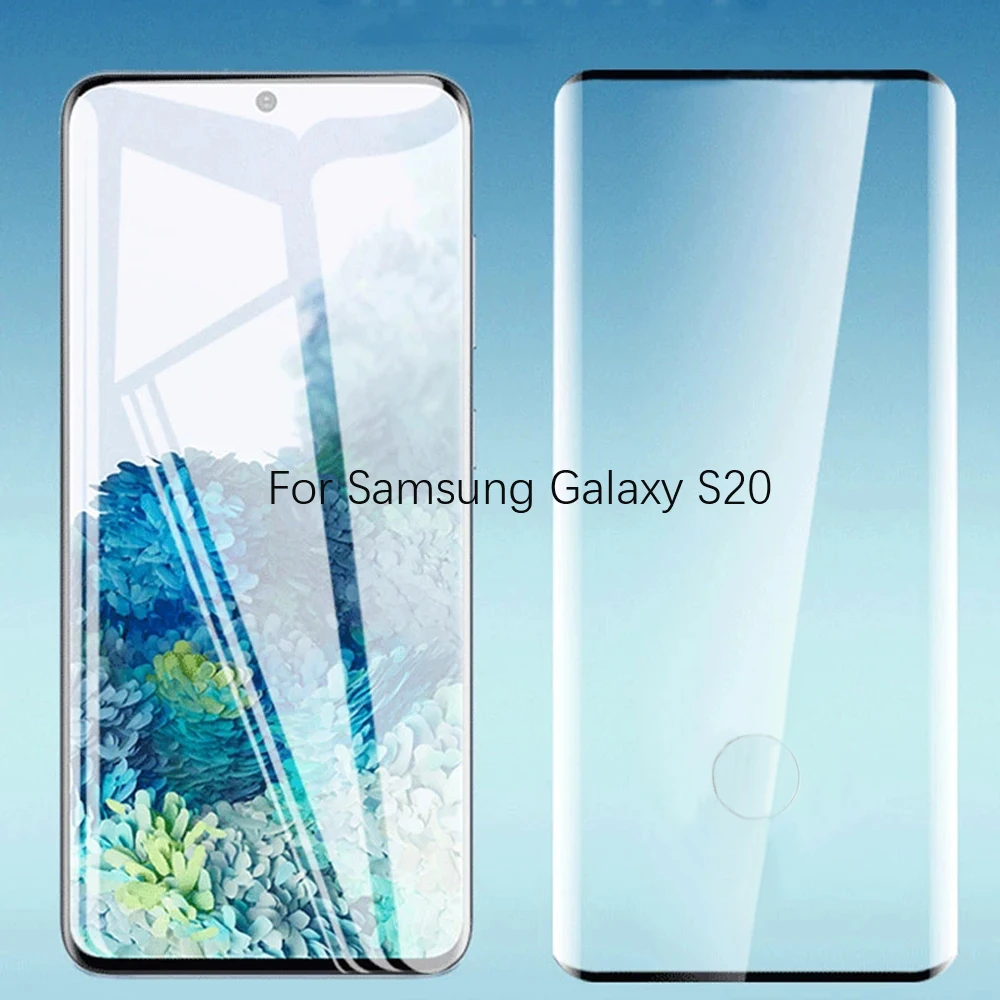 

ZLNHIV Glass For Samsung Glalxy S20 plus S21 FE S22 Ultra S10 5G S10E S9 Tempered Glass screen protector phone protective film