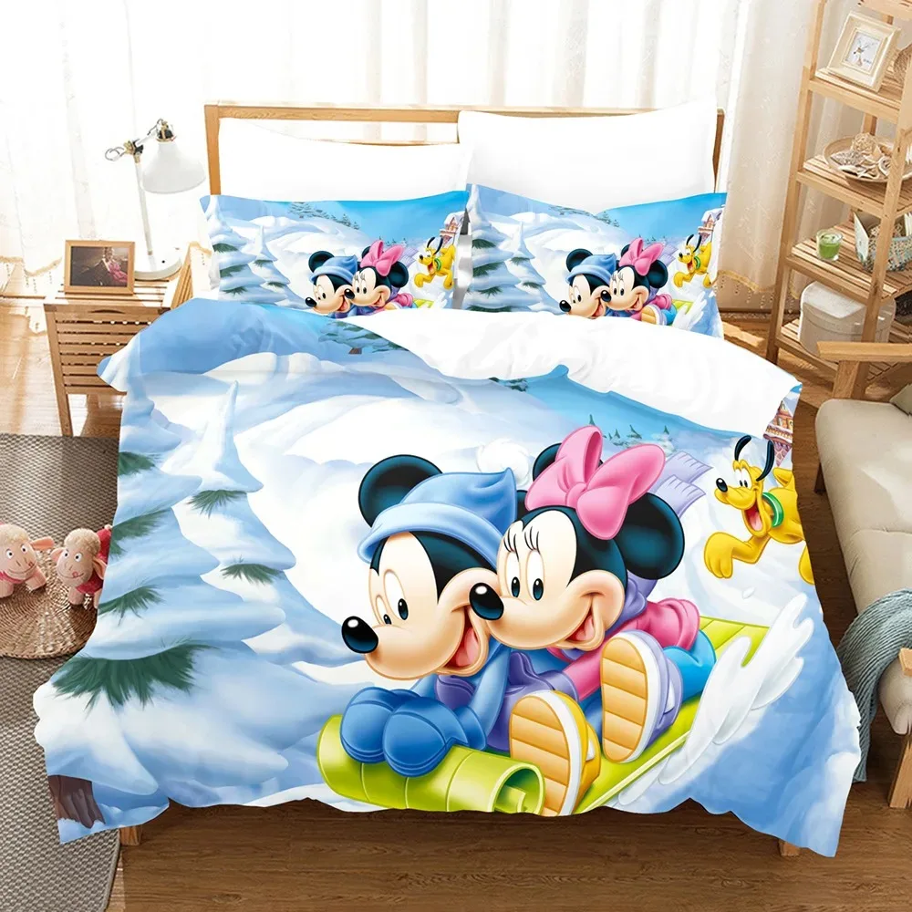 Пододеяльник с Микки Маусом наволочка двойная кровать большого размера