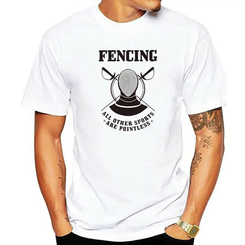 

fencing Fencer all other sports are pointless Vintage T-shirt Cotton Men T shirt New Tee Tshirt Womens Tops