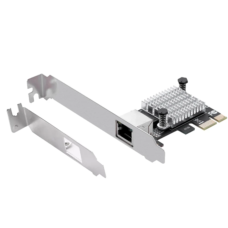 

Сетевая карта, сетевой адаптер, карта 2,5 ГБ Gigabit PCI Express X1 RJ45 Интерфейс 2500 Мбит/с PCIE LAN Карта RTL8125B чип