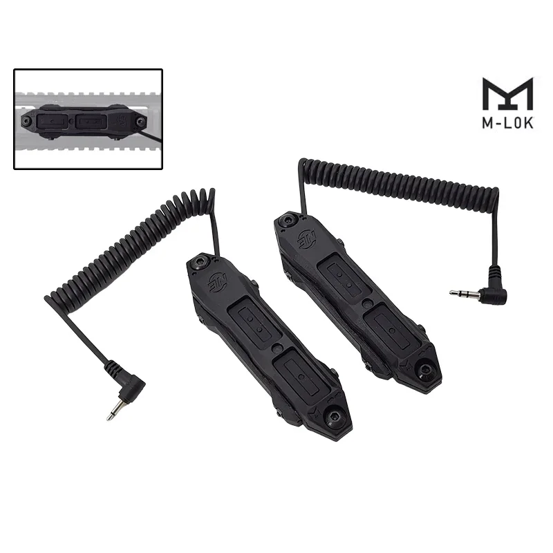Тактический выключатель давления 2 5 мм 3 штекер PEQ15 DBAL Airsoft оружие аксессуары M-Lok 20