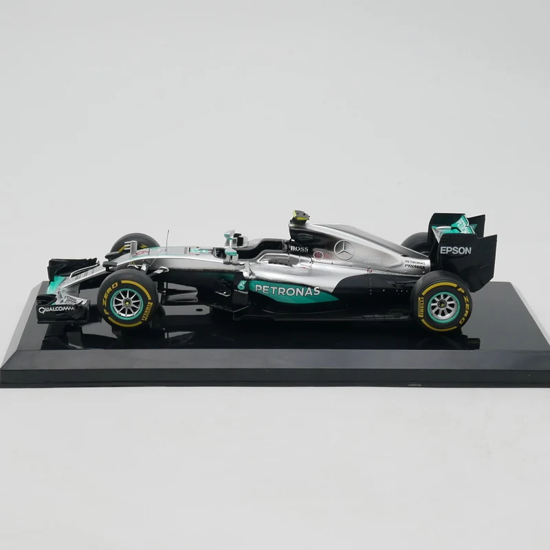 Ixo 1:24 литая гибридная модель автомобиля Mercedes W07 Nico Rosberg 2016 F1 классический подарок