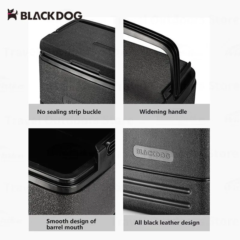 Контейнер-холодильник Naturehike BLACKDOG 17 л Полипропиленовый Контейнер для льда