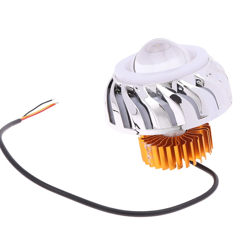 1 * крутая разноцветная галогенная лампа для мотоцикла фар белая проектора линза