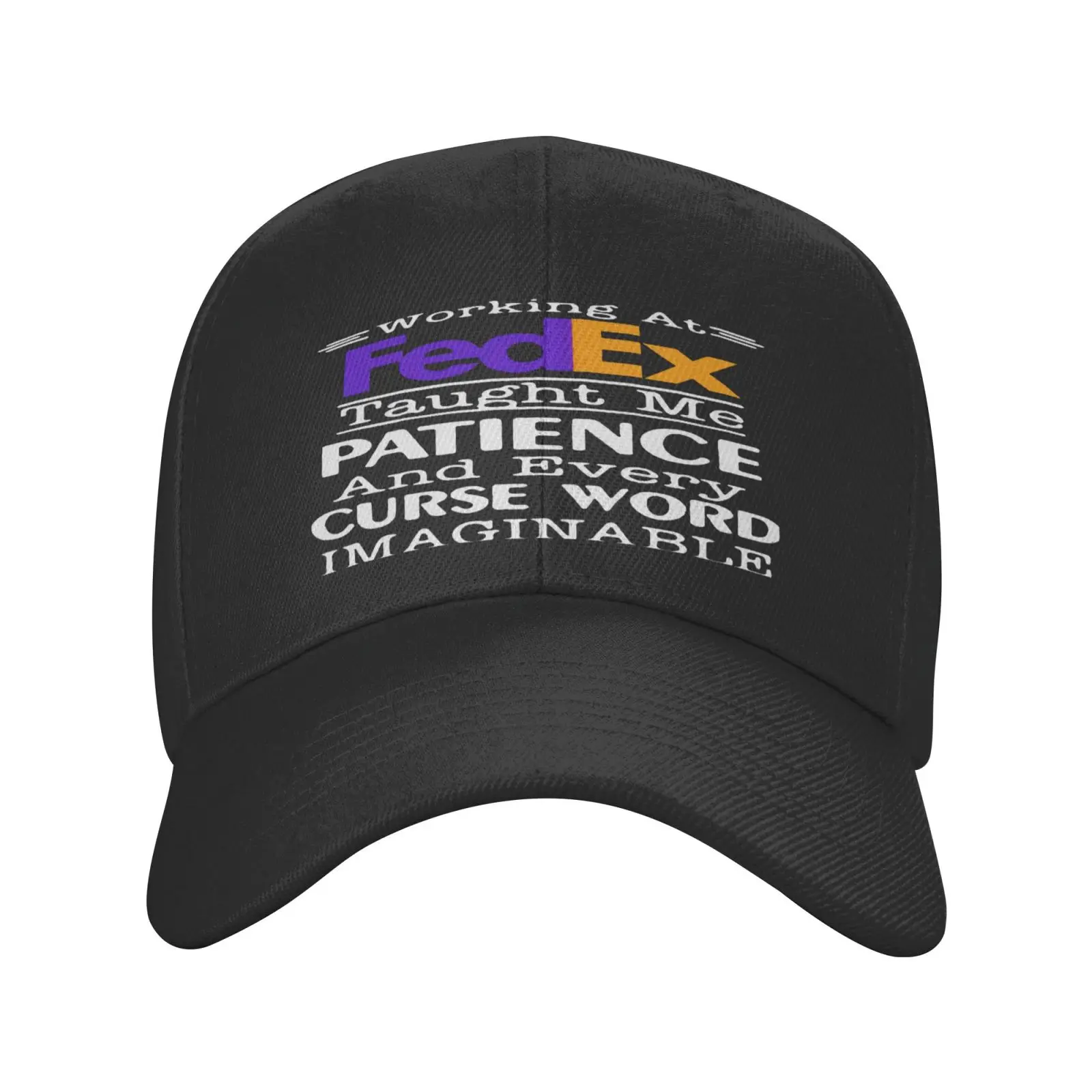 

Женская кепка с надписью «work At FedEx Me», женская кепка, облегающие шапки для женщин, шапка s, Пляжная мужская шапка, Женская бейсбольная кепка, л...