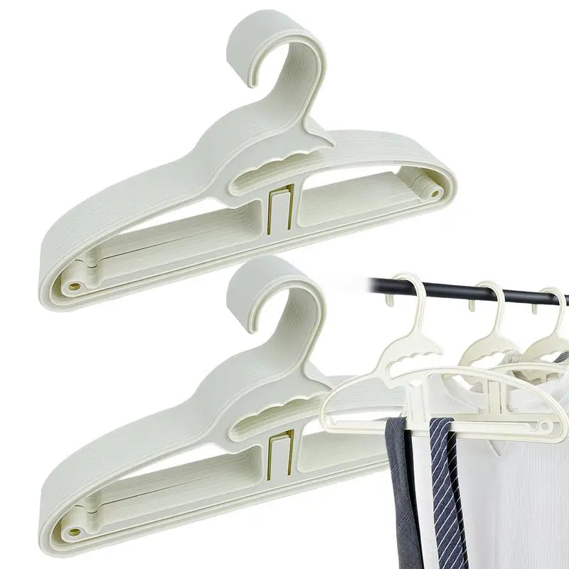 

Heavy Duty Hanger Space Saving Magic Hangers Black Sturdy Plastic Holder Extender Clips Wardrobe Anti Slip Coat Organizers