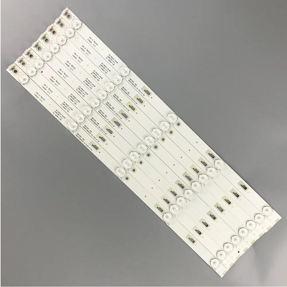 

8pcs LED backlight lamp kit 5 lamp for Toshiba 4C-LB480T-HR1 48HR332M05A0 48D15005 48L25EBC 48L26CMC 48L2600C 48L2500C