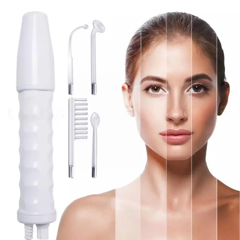 

High Frequency Facial Machine Electrotherapy Wand FUSION Argon Skin Neon Inflammation Acne Remove Care wrinkles Wands Q7H3