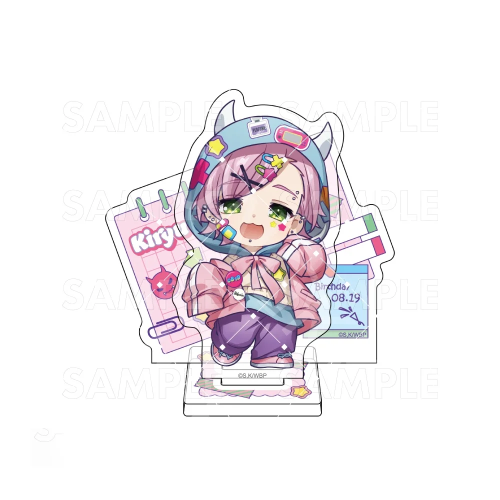 Брелок-подставка WIND BREAKER Chibi Hoodie Ver 10CM, двусторонний акриловый, аниме-фигурка Харука Сакура, Хадзиме Умемия, декор для стола (art.: 3920db8216aa4) - 3920db8216aa4
