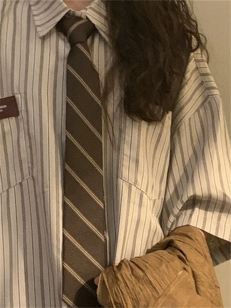 Американские женские свободные рубашки и универсальная дизайнерская нишевая