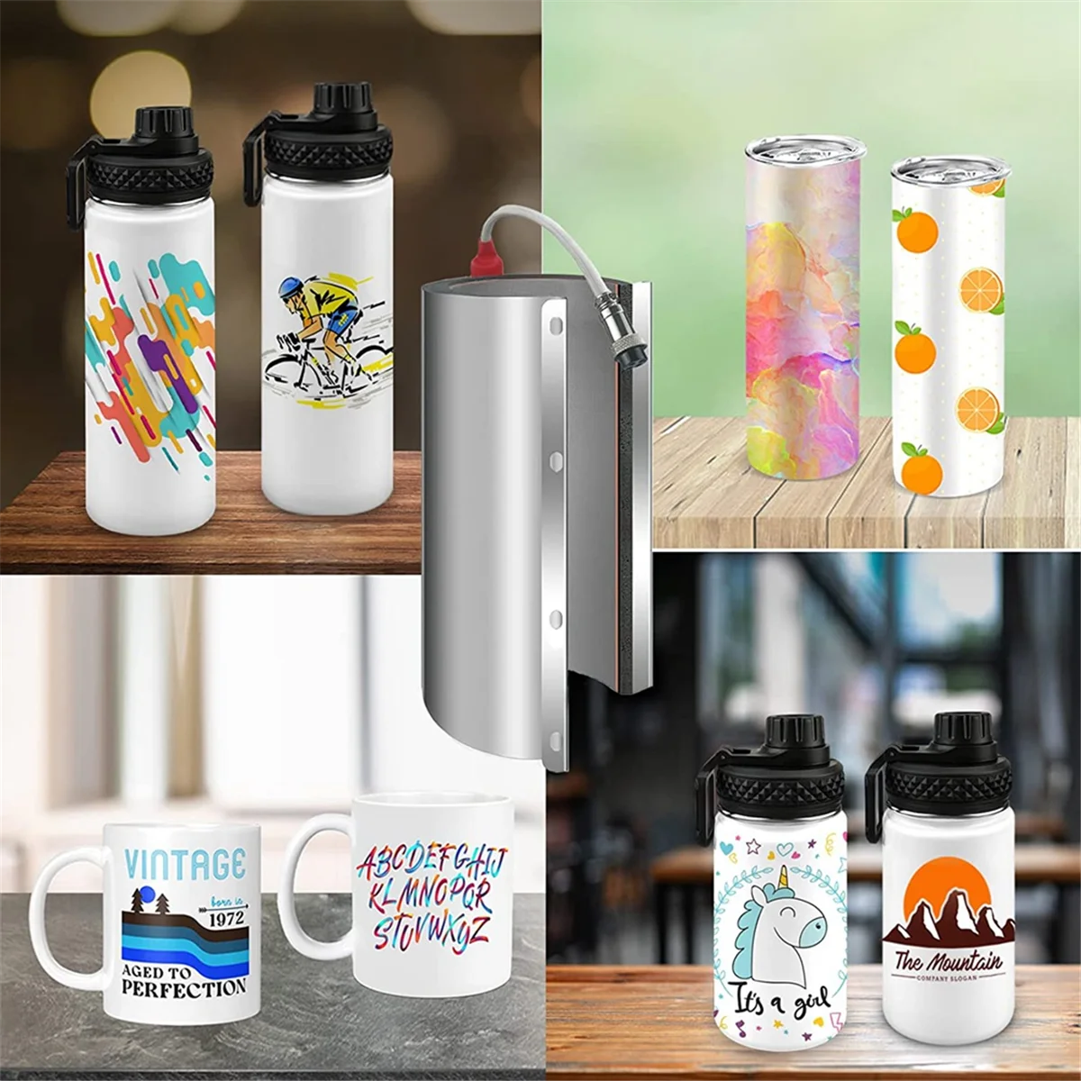 Насадка для термопресса стакана 30 унций 110 В термопрессовой машины подходит