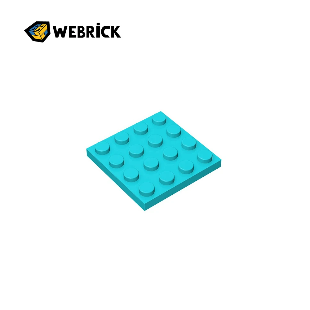 Детали для конструктора webrick, 1 шт., пластина 4x4, 3031, совместимые детали Moc, «сделай сам», развивающие классические брендовые Подарочные игрушки для взрослых