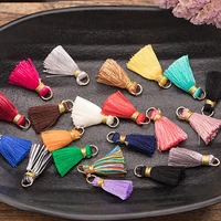 10pcs trim fringe tassel polyester pendant tassels sewing curtains decorative accessories diy keychain for jewelry making