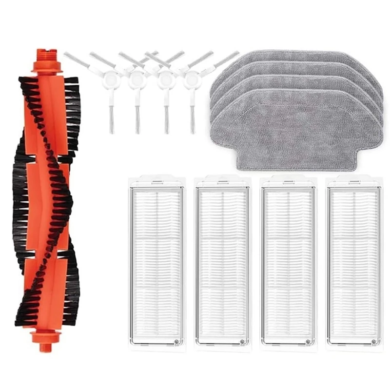 Для Xiaomi Mi Robot Vacuum Mop 2S / P/Mop Pro XMSTJQR2S STYTJ02YM Запчасти Основная боковая щетка Hepa Filter