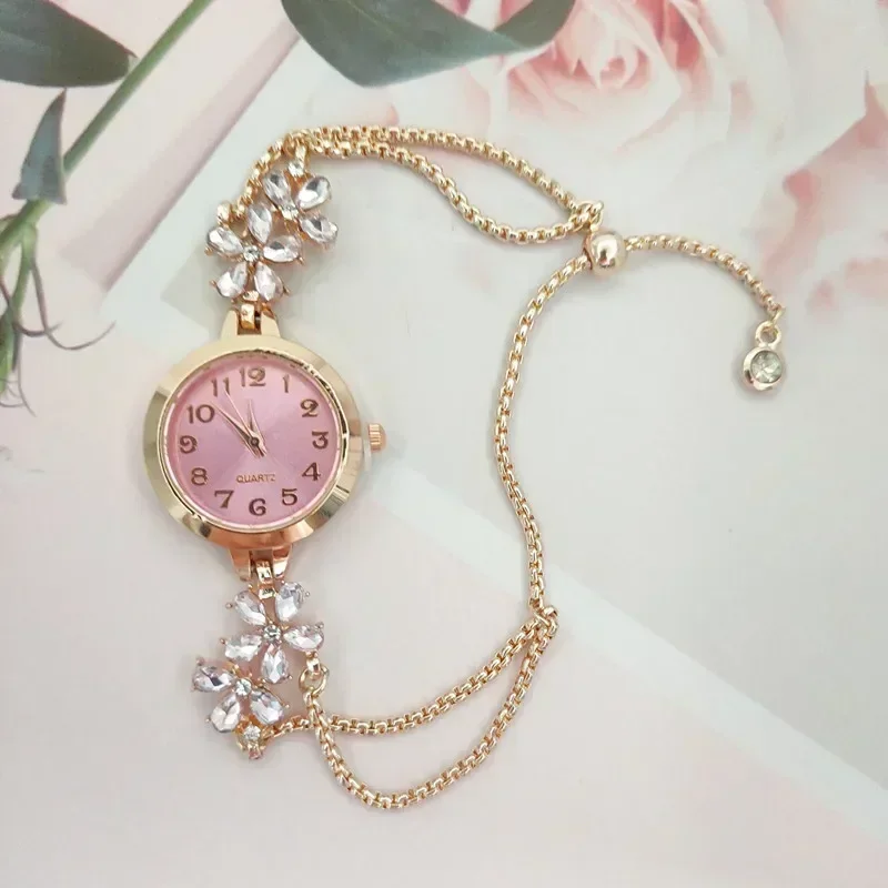 Reloj Mujer Роскошные женские часы с золотым тонким ремешком для браслета Montre Femme