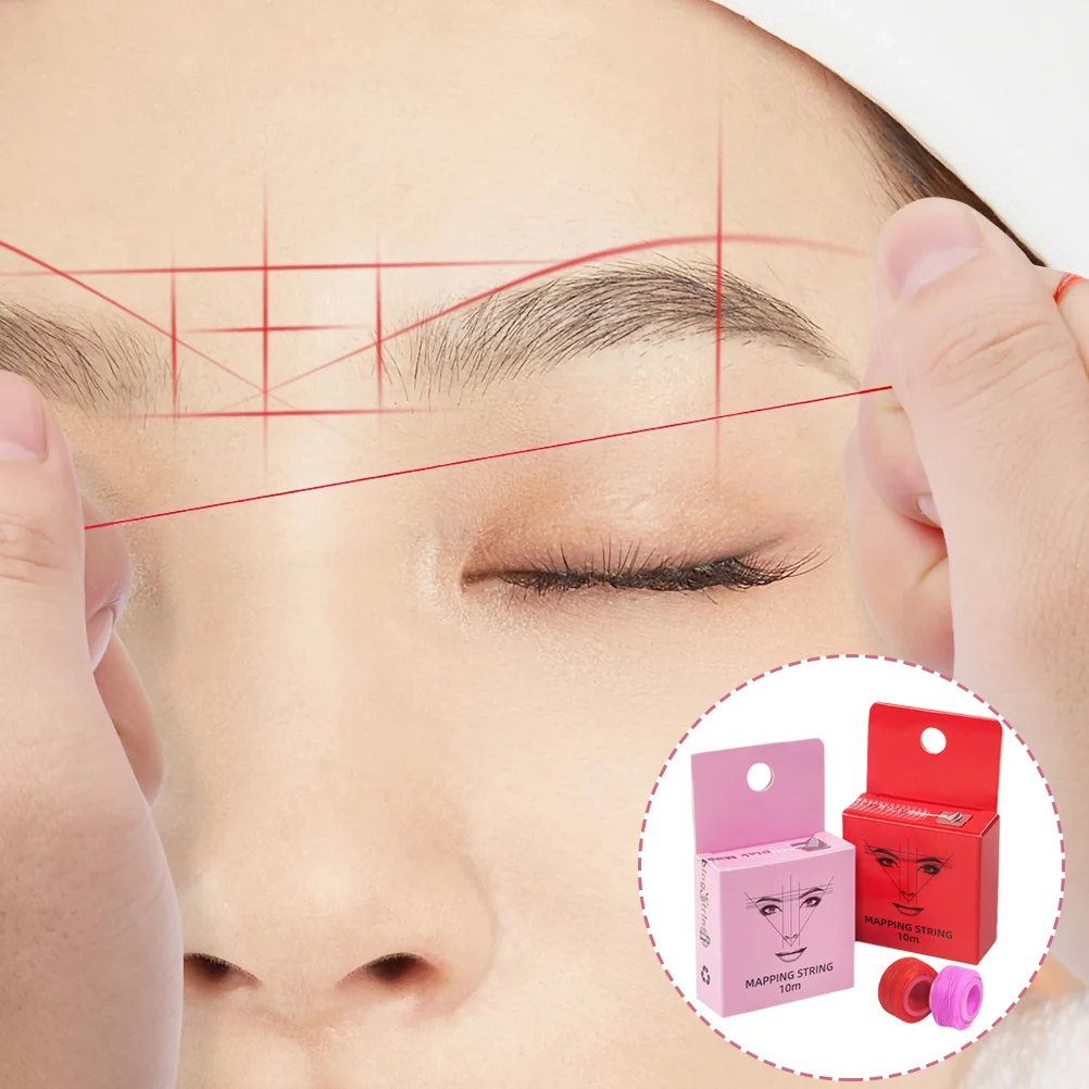 

Eyebrow Ruler String Mapping Brow Tool Microblading Makeup Wire Thread Drawing Threading Locatingmarking Cartridge Ink Shaping