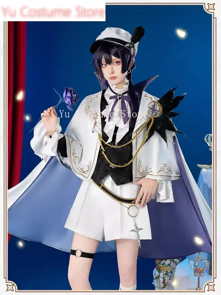 Yu костюм Genshin Impact Lynette Magician игровой милые комбинезоны косплей Хэллоуин вечерние