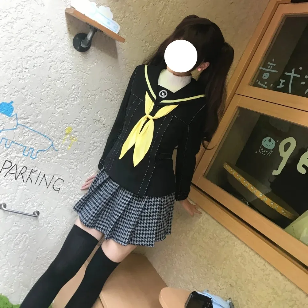 Костюм для косплея Кудзикавы из Persona 4 Rise, летняя школьная форма JK, полный комплект для ролевой игры, одежда для комик-конов и повседневной носки. (art.: 3920dcd3b7c42) - 3920dcd3b7c42
