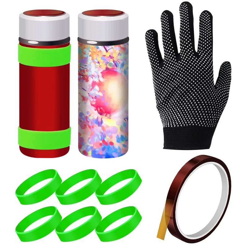 

6 шт., силиконовые ленты для сублимационной бумаги