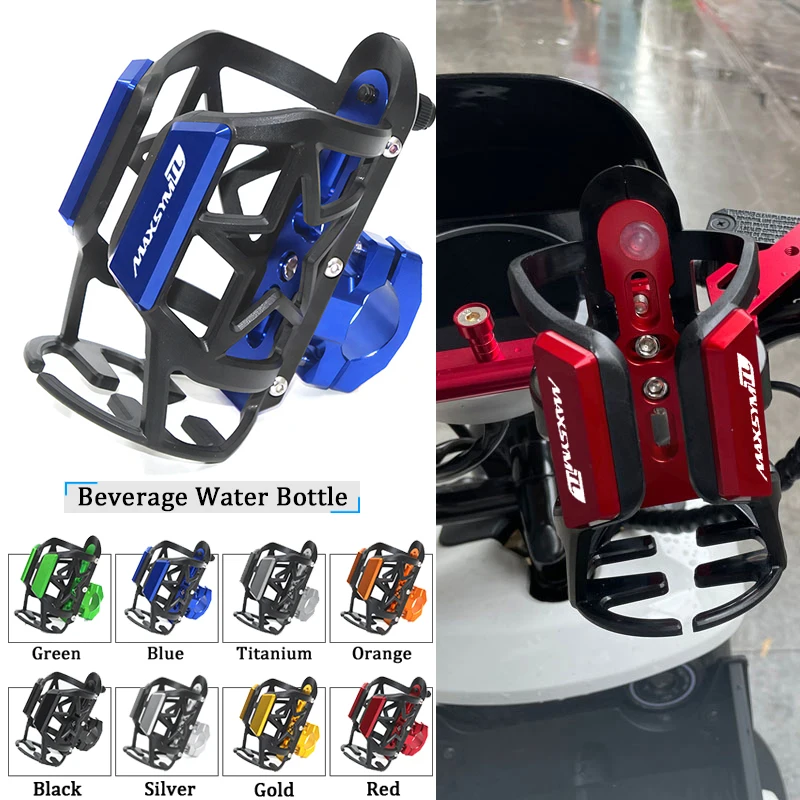 

For SYM Maxsym 400/i 600/i TL500 508 High Quality Motorcycle CNC Accessorie Drink Cup Coffee Holder Beverage Water Bottle Stand