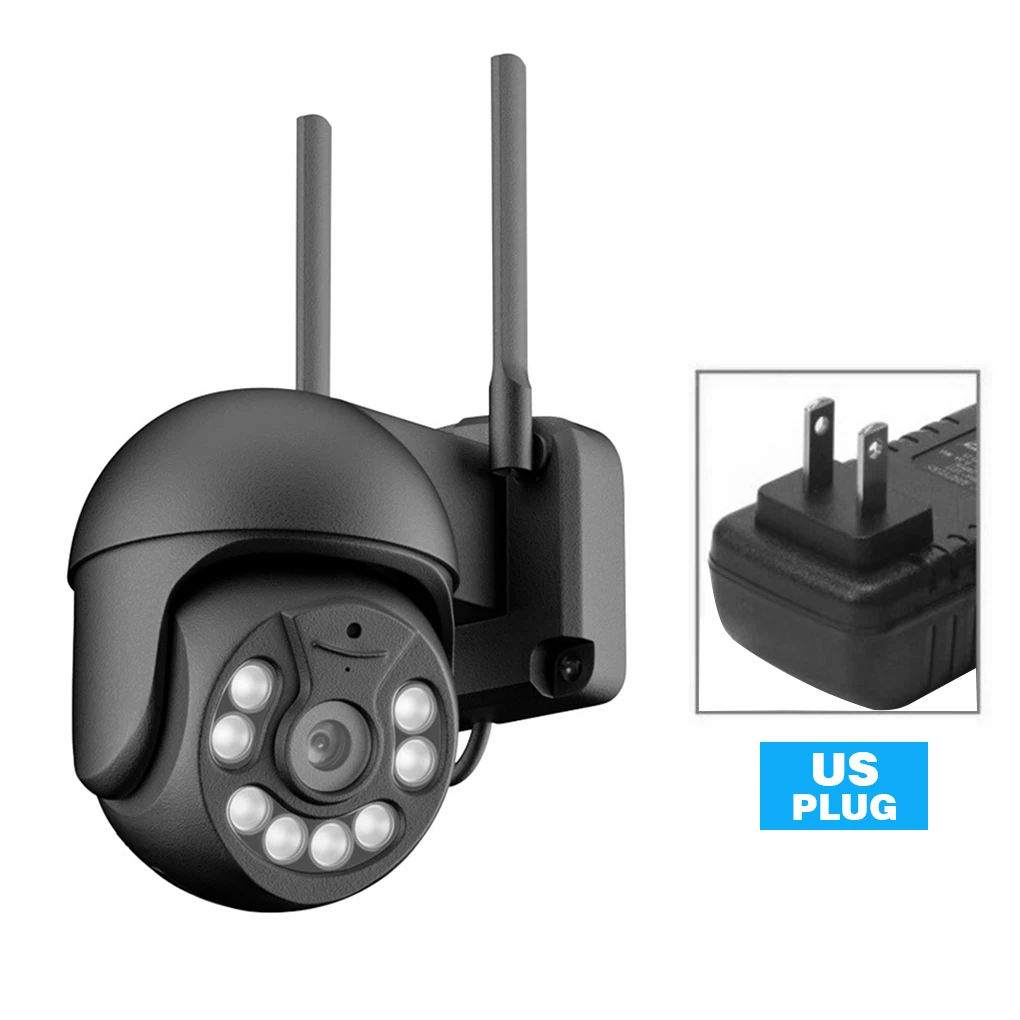 

Security Camera Night-view 1080P P2P Camera Wireless WiFi IP66 Waterproof Video Recorder EU Plug