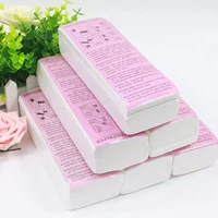 100pc hair removal wax strips for face body depilatory wax for epilator nonwoven paper roll on cartridge strips for depilation