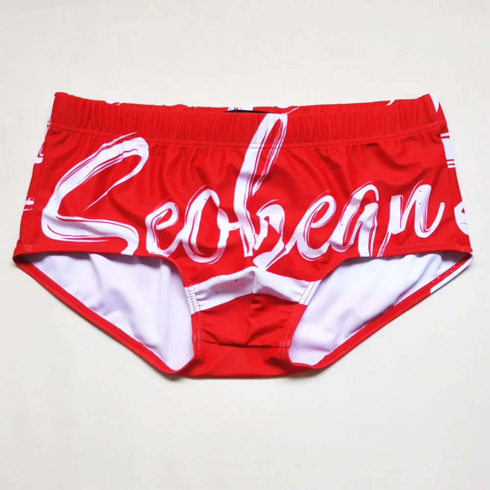 

New Hot Mens Swimsuit Swimwear Male Sexy Swimming Shorts Men Surf Board Beach Shorts Men Swim Trunks