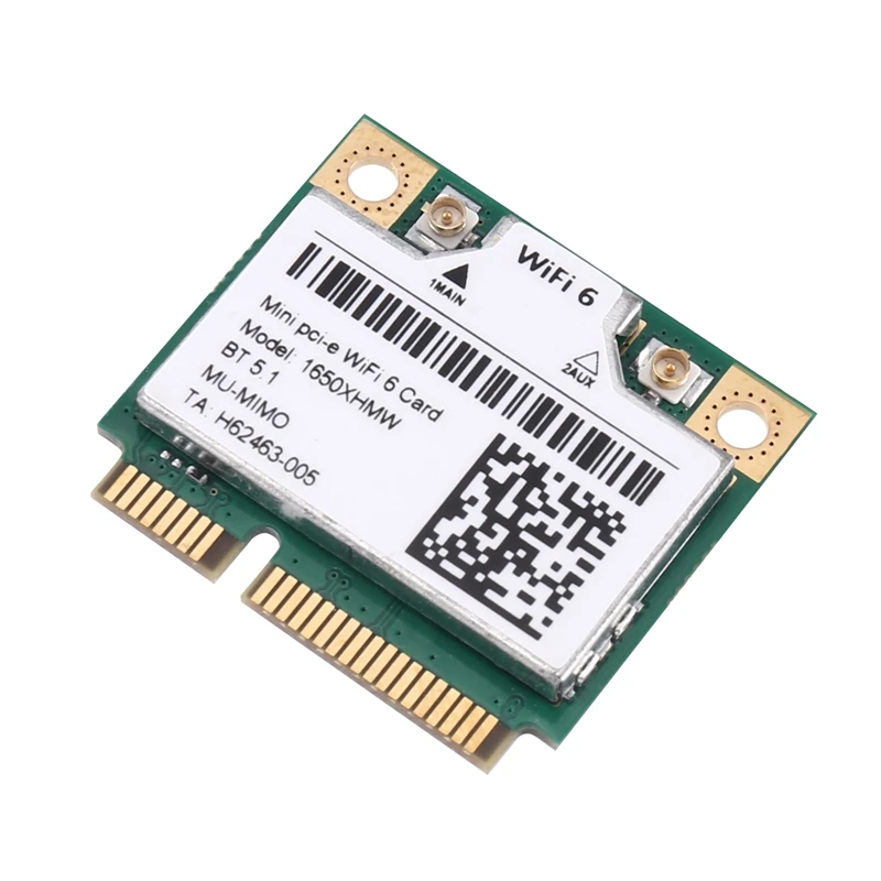 1650X 1650XHMW AX200 Wi-Fi карта двухдиапазонный 2400 Мбит/с Bluetooth 5 1 мини Pcie Гигабитный