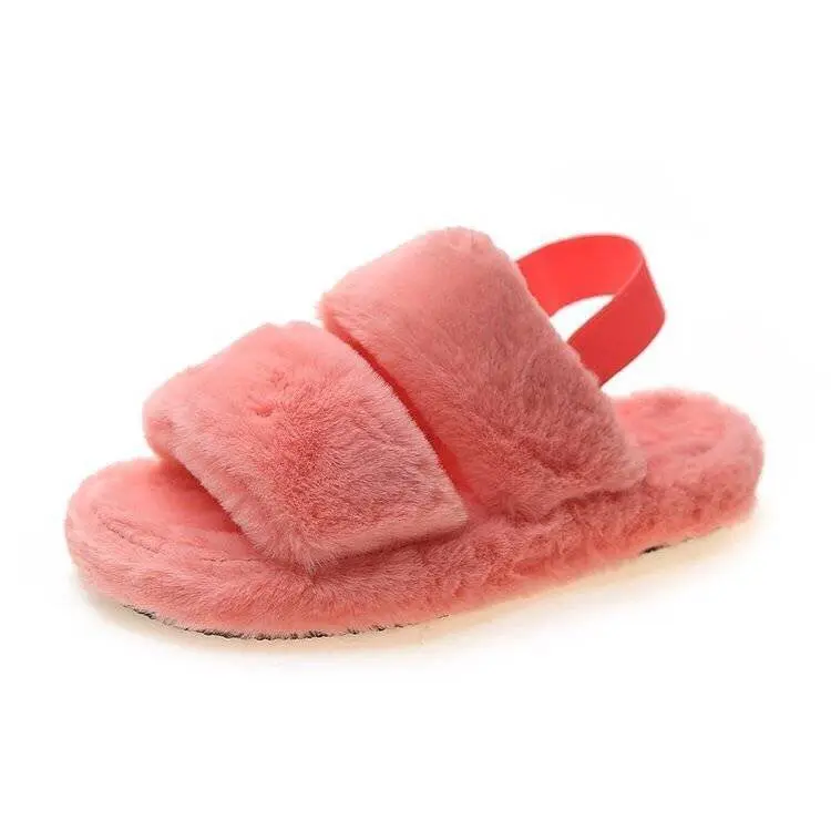 

Women Slippers Winter Shoes Flat Sweet Home Slippers leopard Woman Indoor Fur Warm Soft Slip On Black Pink Grey Female Slipper