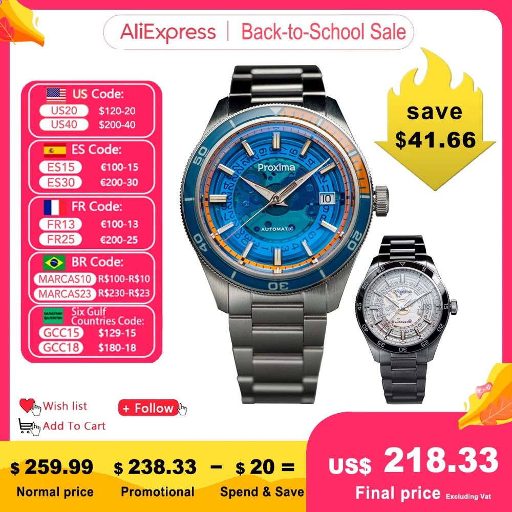 Роскошные мужские часы PX1701 39 мм, деловые часы для мужчин, автоматические механические часы с сапфировым стеклом и датой, Водонепроницаемость 200 м