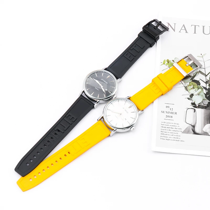 Watch accessories for Breitling rubber watch band outdoor sports waterproof watch band for men and women