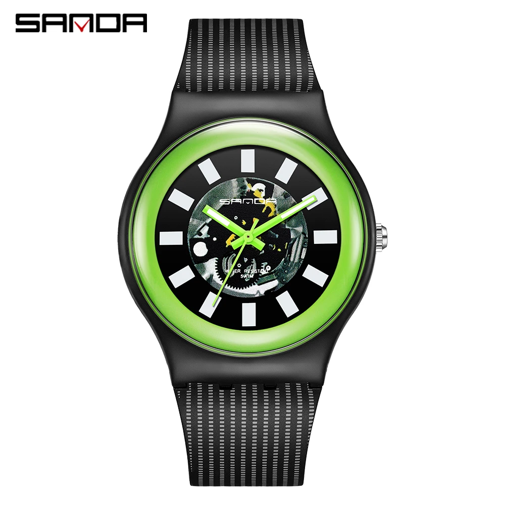 

SANDA Brand's New Hot Creative Design Electronic Watches For Boys And Girls Fashion Trend Watches Japanese Original Quartz Watch