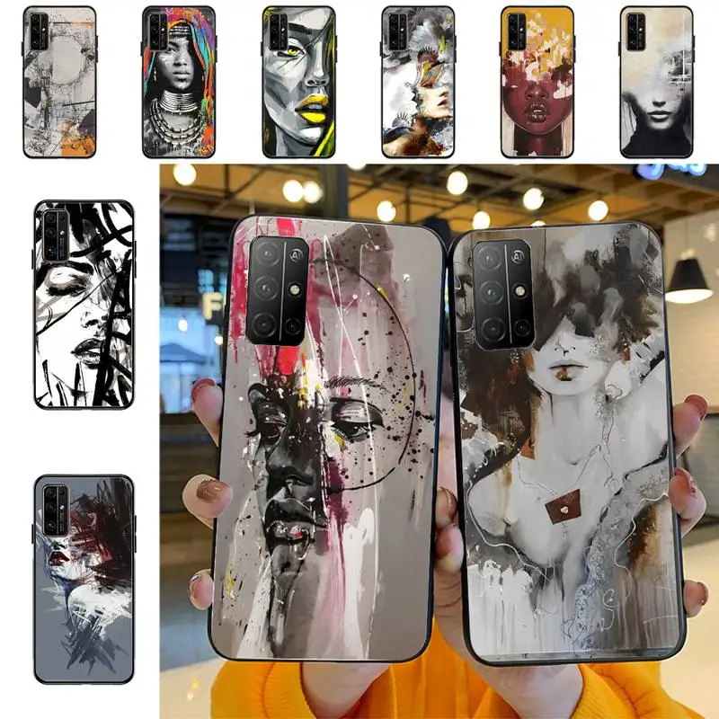 

Abstract art Phone Case For Huawei Honor 10Lite 10i 20 8x 10 Funda for Honor9lite 9xpro Coque