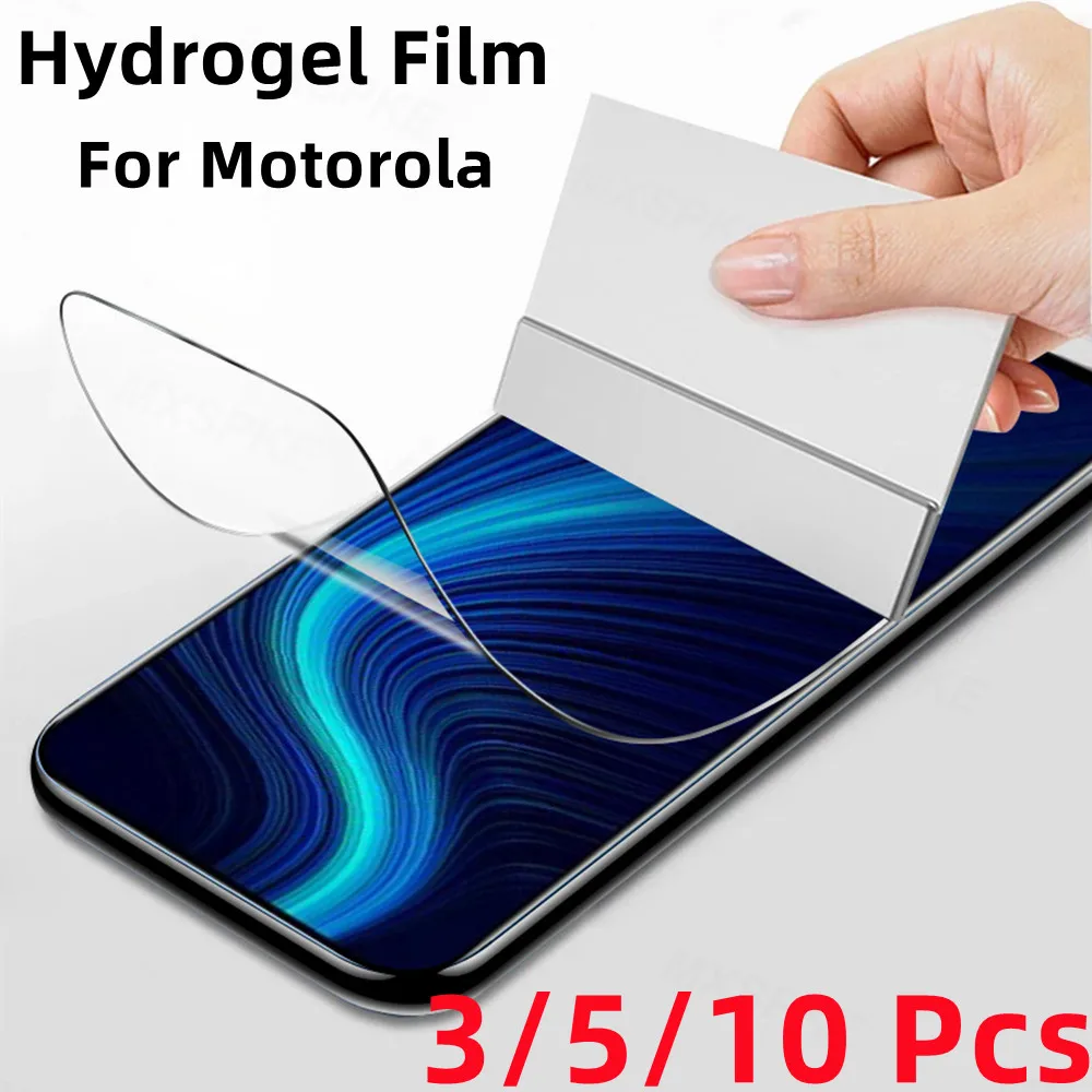 

Soft Hydrogel Film For MOTO Motorola Edge 20 30 X30 X40 S30 Pro Ultra Lite G stylus 5G G52 G62 G71 E40 Screen Protector no glass