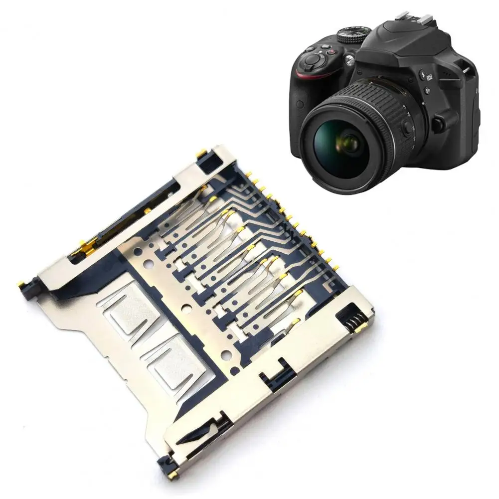 

Convenient Repair Parts Digital Camera Memory SD-Card Slot Replacement for Nikon D300 D3300 D3400