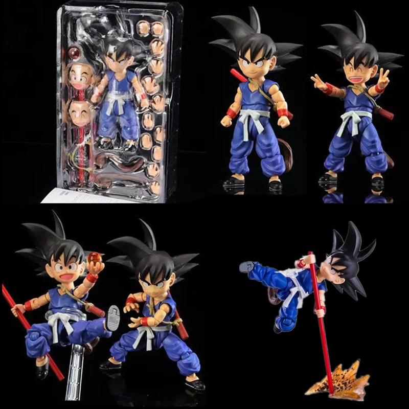 

Anime Dragon Ball Z Figures SHF Super Saiyan 4 Son Goku Gohan Ultra Blue Vegeta Trunks Action Figure PVC Model Figurine Toy