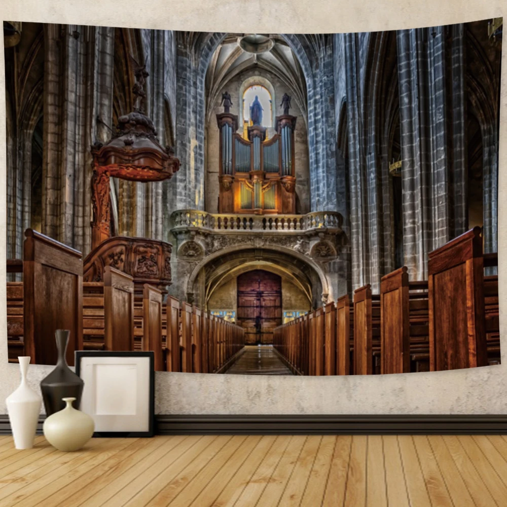 Картина маслом Иисуса епископа церкви Святой Библии искусство печати гобелен