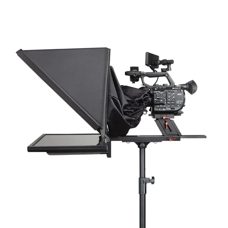 

Desview 17inch autocue prompter Manufacturer Supply auto-mirror broadcast teleprompter T17 teleprompter