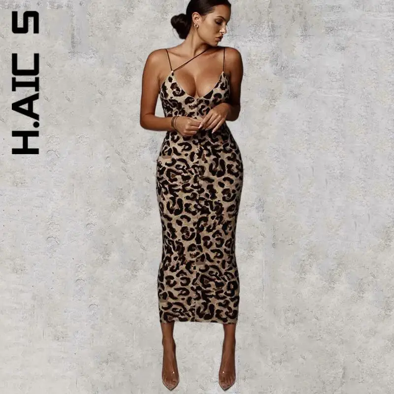 

H.Aic S Women Dress New Long Maxi Dress Party Bodycon Occasion Dresses Basic Sexy Dress Cheap Chic Vestidos Women Clothing