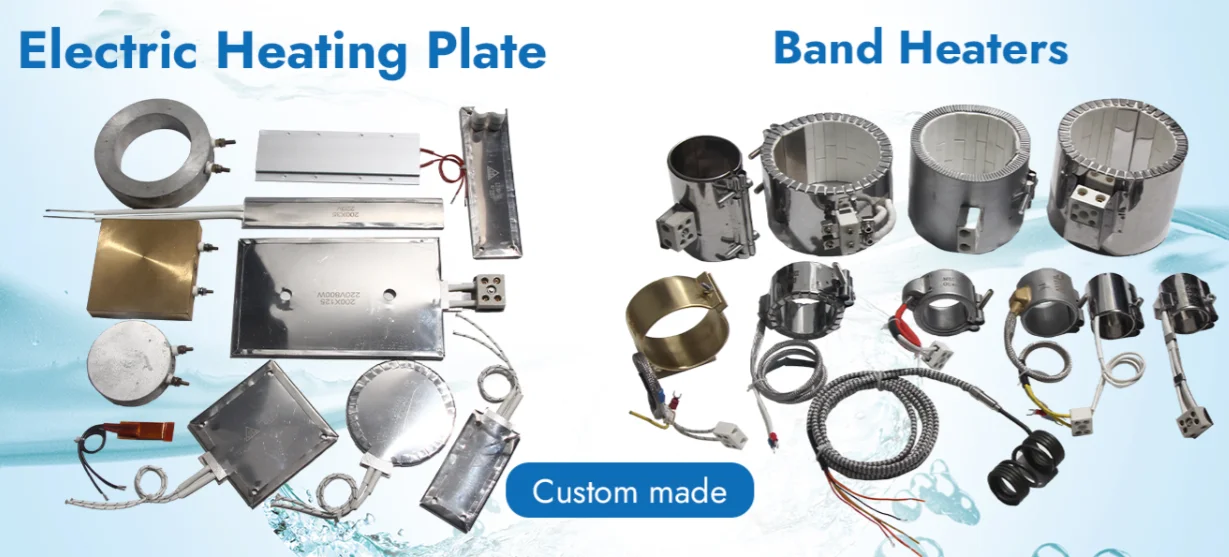 Lunjinxun Нагревательный элемент на заказ Картриджный нагреватель Ленточный нагреватель Нагреватель катушки с горячим бегуном И так далее