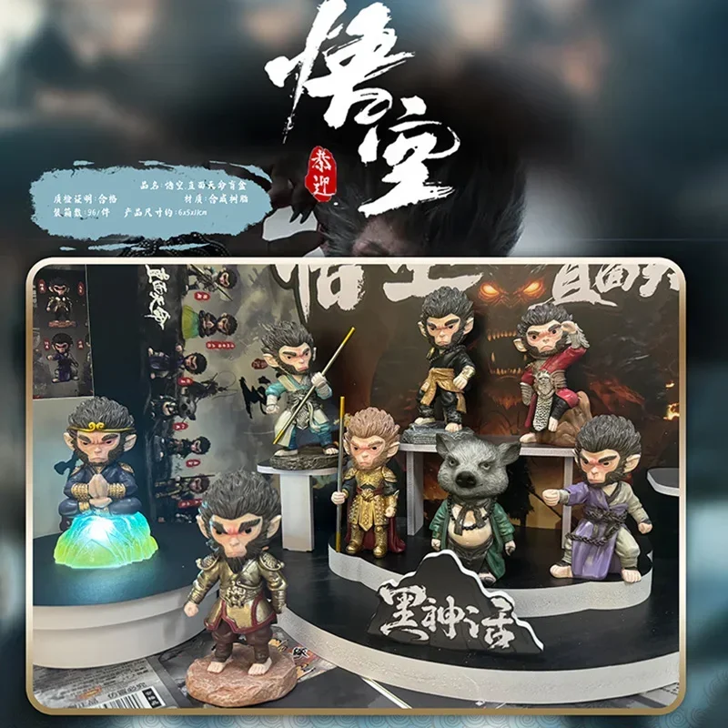 Новый черный миф: модель Wukong искусственные игрушки экшн-фигурка подвижная