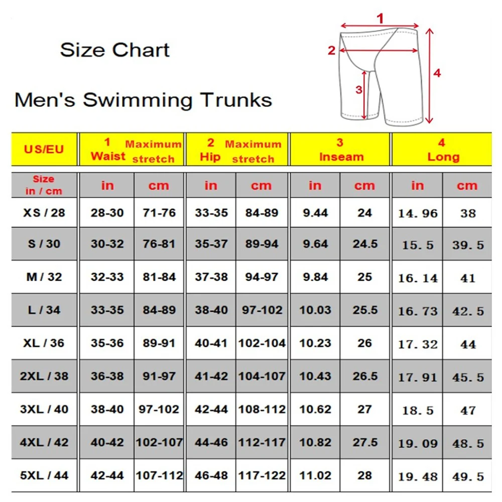 Mens Swimwear Jammer Training Swim Short Trunks Summer Beach Tight Swimming Pants Breathable Swimsuits Diving Sports Surf Shorts
