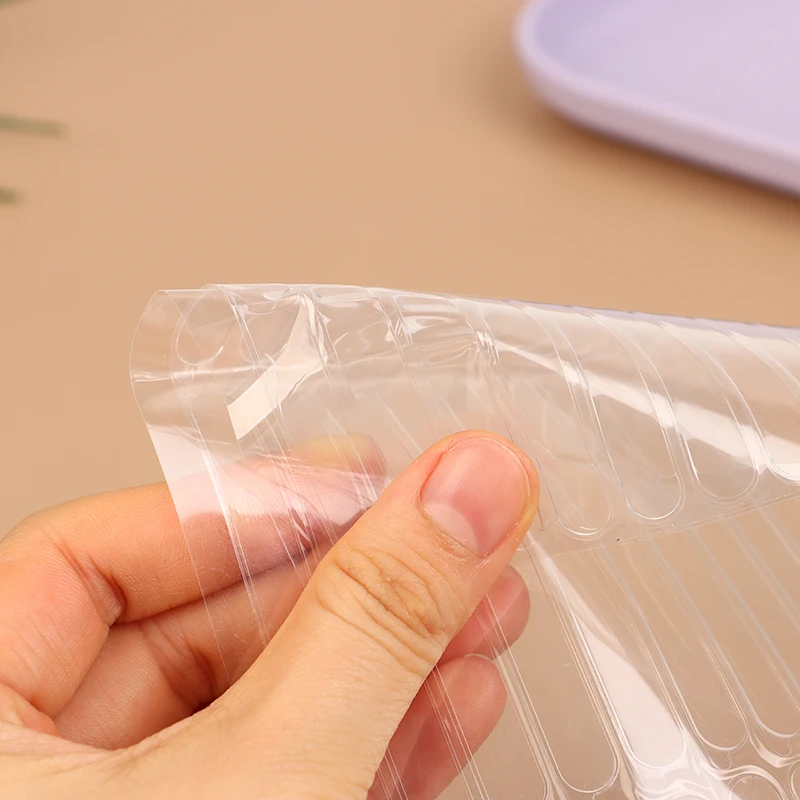 1/3/5 шт. портативная прозрачная клейкая лента для ногтей подставка накладных