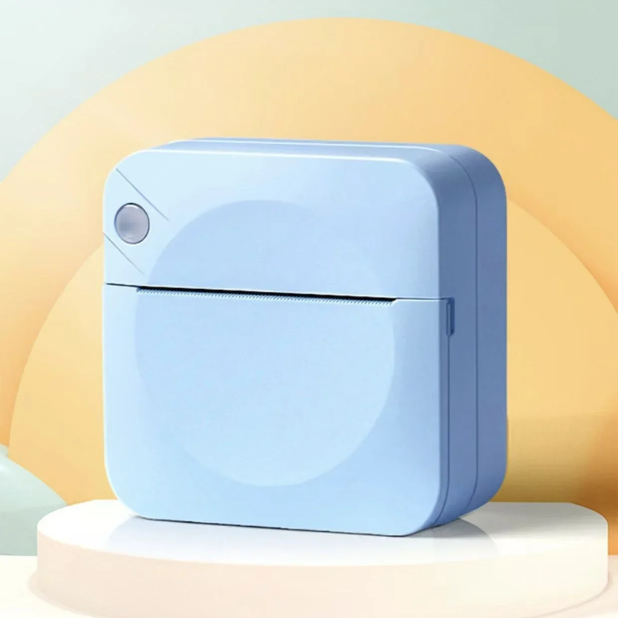 Принтер этикеток бесчернильный портативный Bluetooth термопечать фотографий