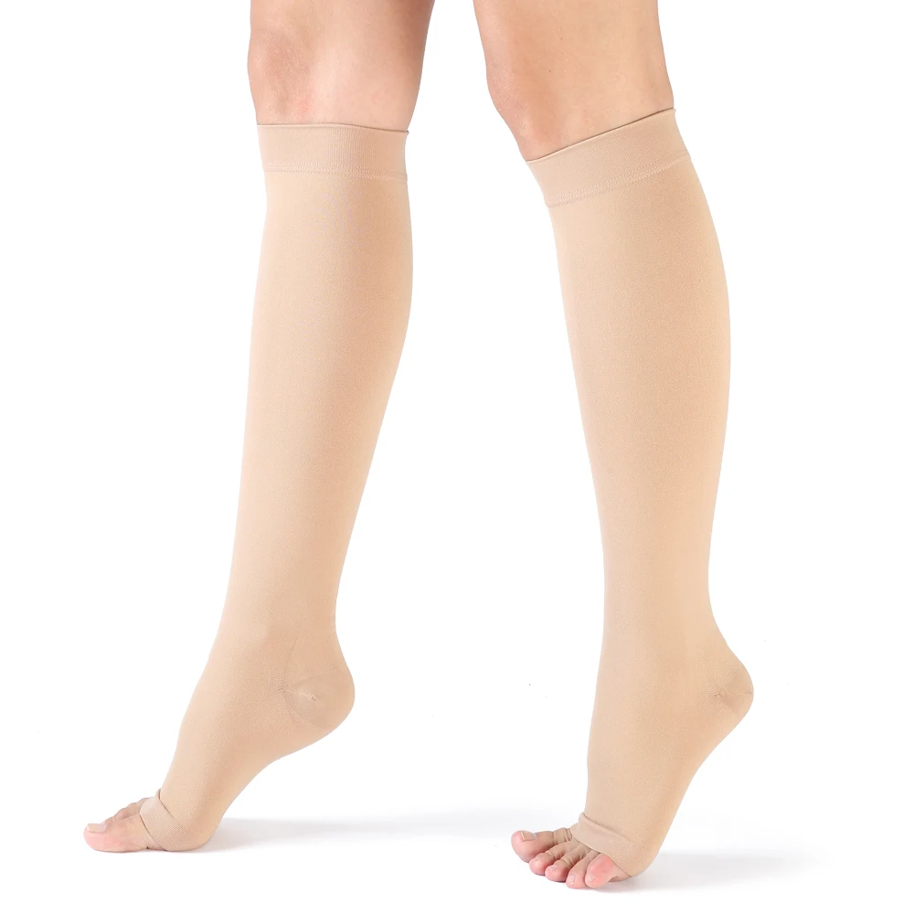 Compression Socks30-40 mmHg,Knee High Varicose Veins Ankle Support Sockings,Increase Blood Circulation,Relieve Foot Pain,Sports