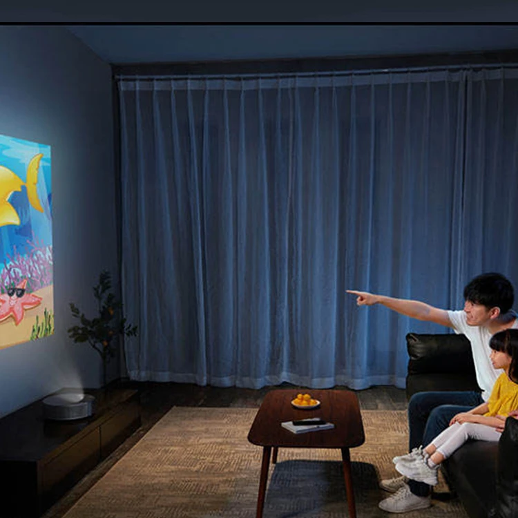 Проектор 2k 1080P formovieAA Fengmi R1 laserSSSA 1600ANSI люменов ультракороткий домашний кинотеатр