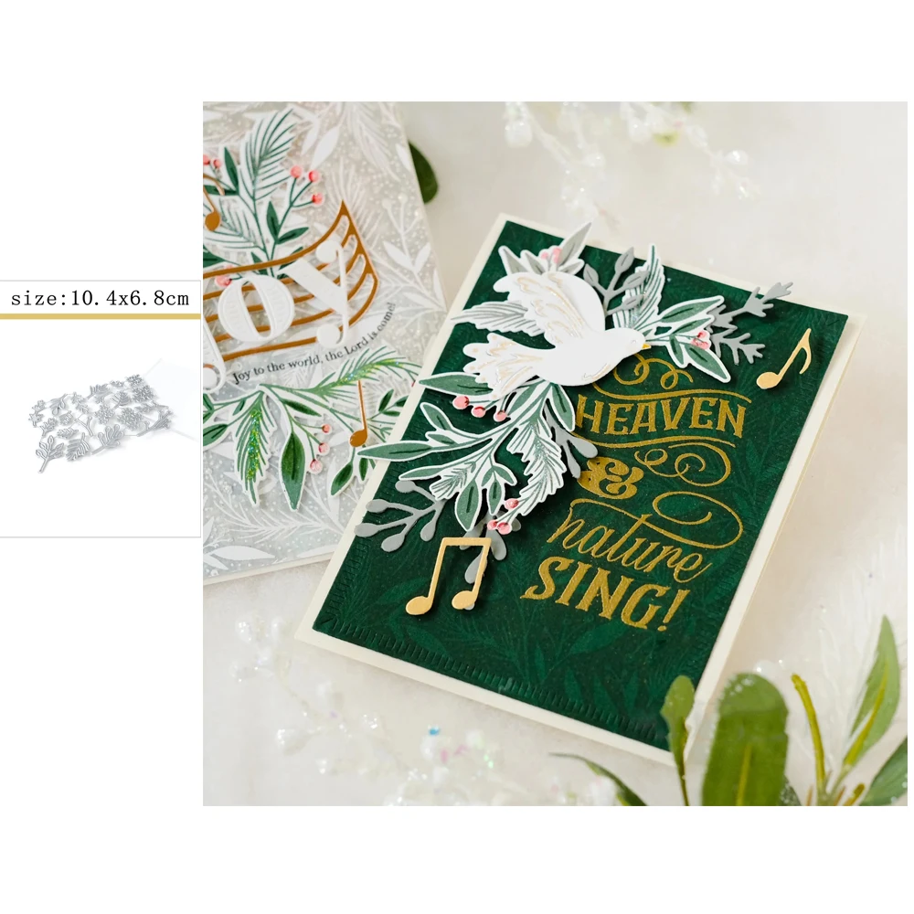

Metal Cutting Dies 2022 New Christmas Decoration Scrapbooking Supplies Craft Card Making Album Embossing Papel Mold Stencil