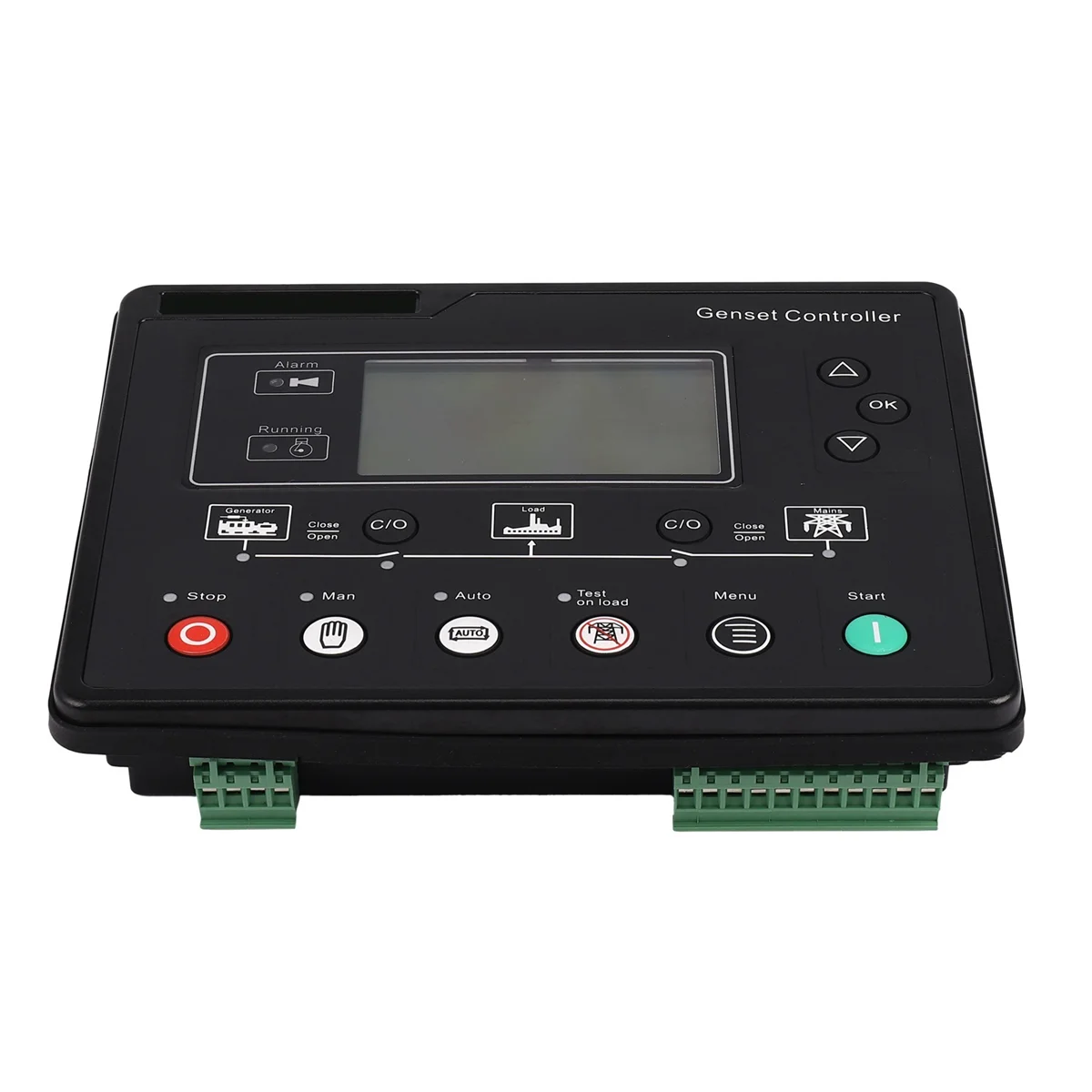 Контроллер генераторной установки AMF 6120U ЖК-дисплей автоматический запуск блок